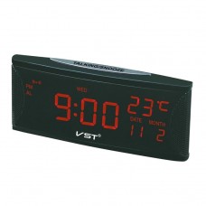 VST 719W-1 Часы настольные говорящие (красные цифры)